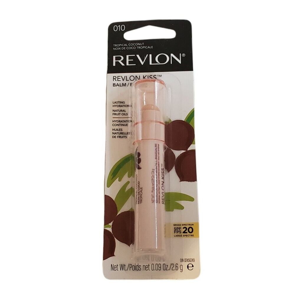 Revlon Kiss Balm New & Sealed 010 - Tropical Coconut B21